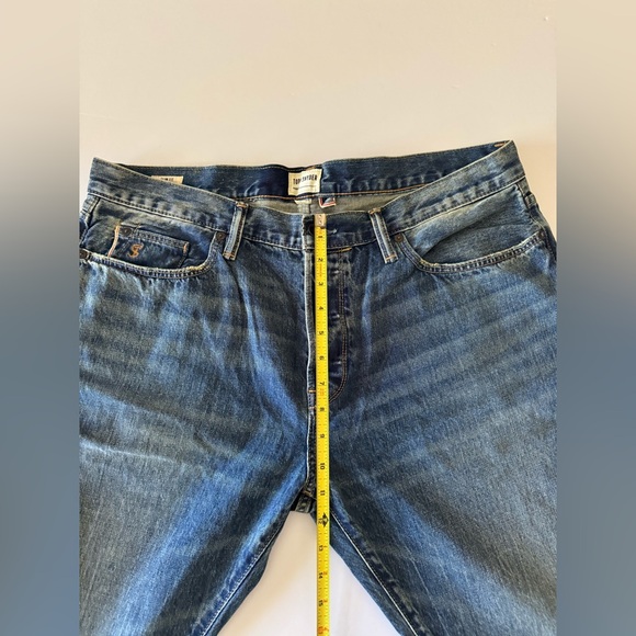 Todd Snyder Selvedge USA Jeans Blue Slim Fit Denim Button Fly Mens 36x32 Classic - Picture 11 of 15